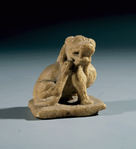 石雕藝術(shù)在隋唐時(shí)代可以說達(dá)到了登峰造極的地步，如唐乾陵前的石獅子、石雕麒麟等是我國藝術(shù)史上的杰出作品。
